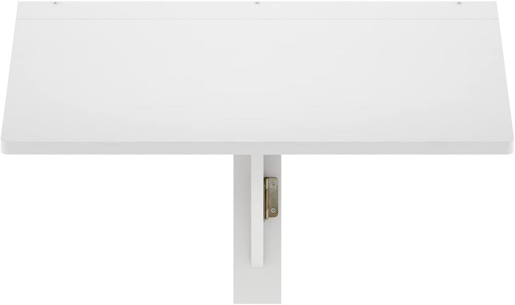 Furinno Hermite Wall Mounting Folding Table, White