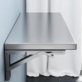 Space Saving Stainless Steel Wall Fold Down Shelf