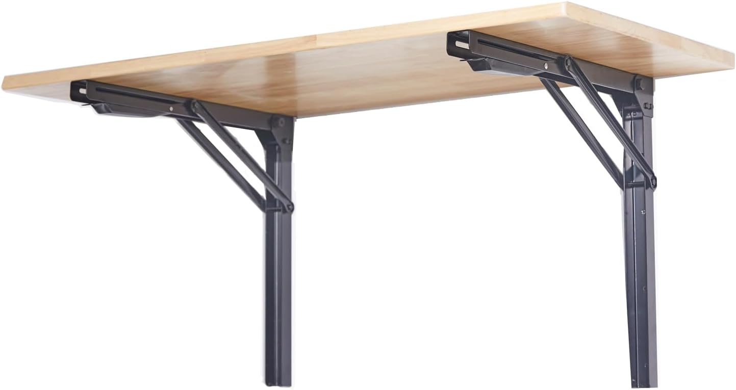 Heavy Duty Space Saving Wall Fold Down Workbench