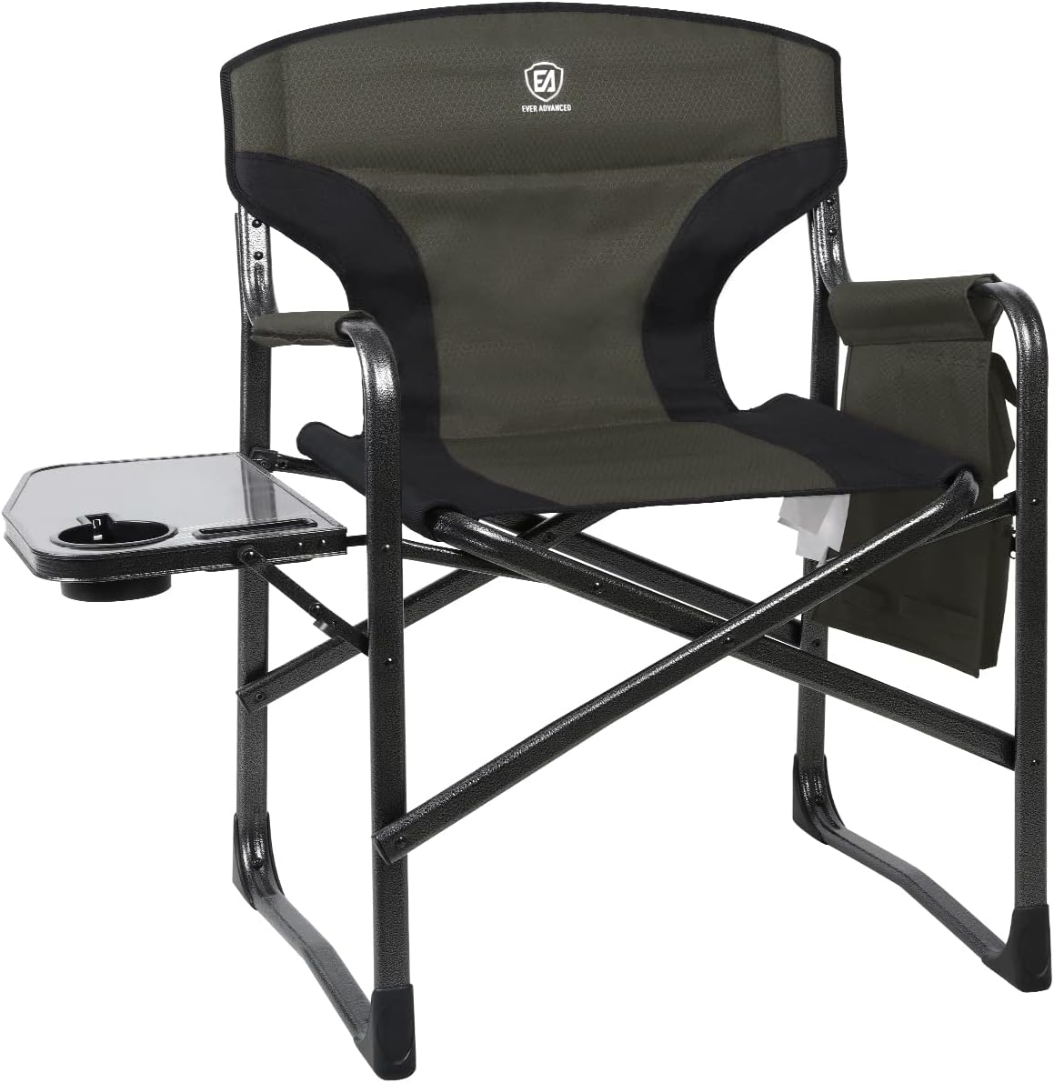 Aluminum Side Table Foldable Director Camping Chair