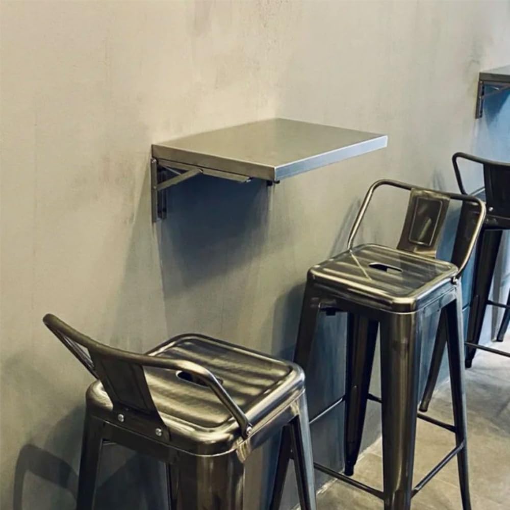 Space Saving Stainless Steel Wall Fold Down Shelf
