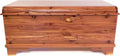 Red Cedar Lockable USA Handmade Storage Bench