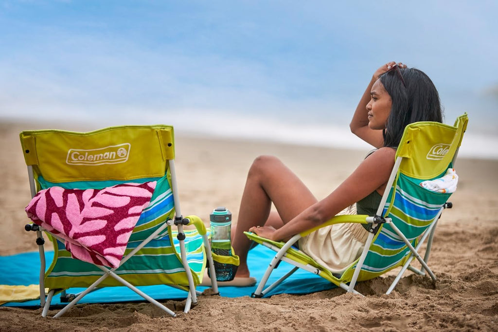Lightweight Cup Holder Foldable Beach Camping Chair