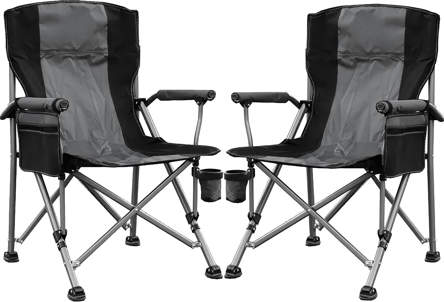 High Back Padded Foldable Heavy Duty Camping Chair