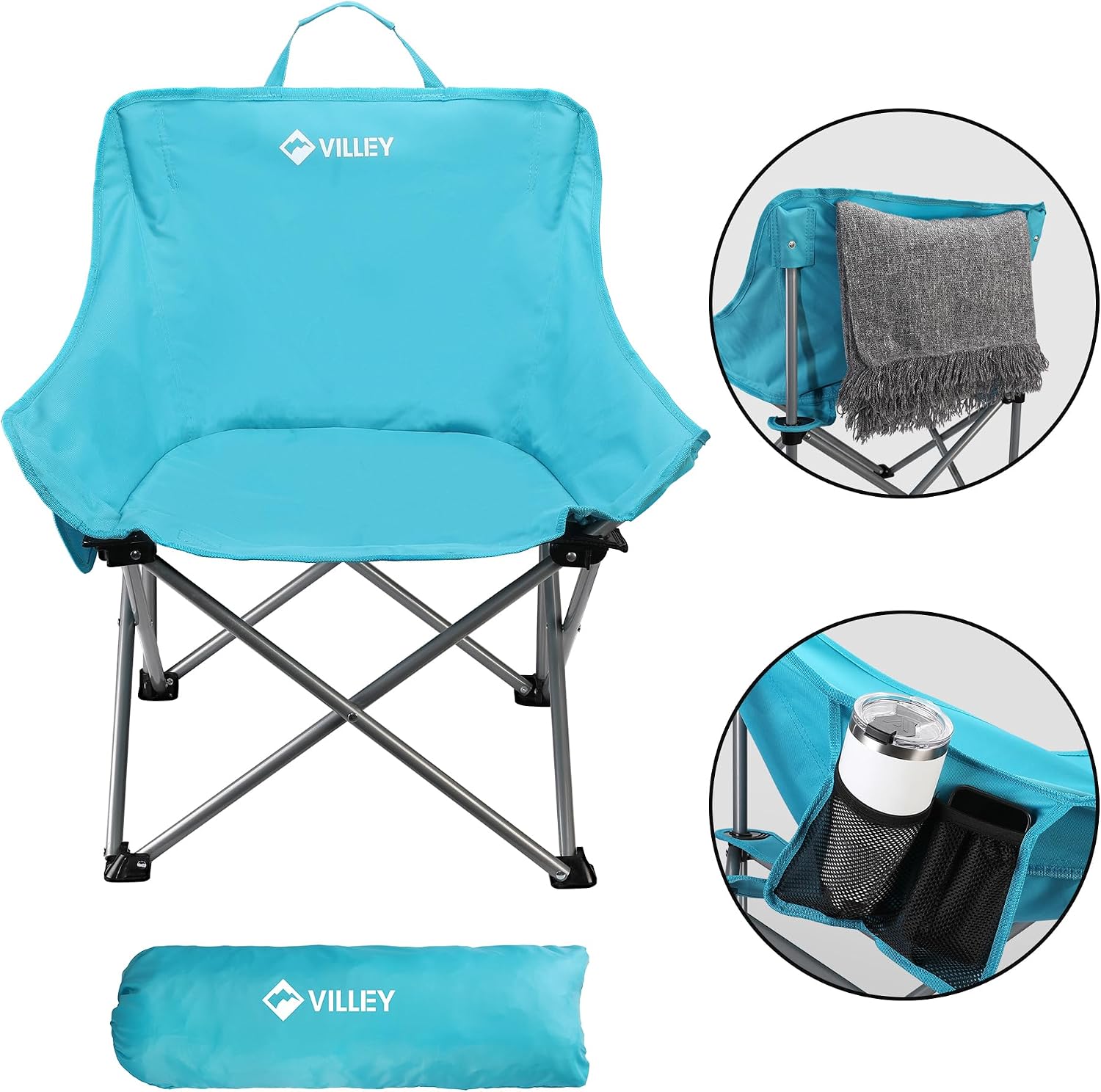 Lightweight Foldable Portable Outdoor Camping Chair