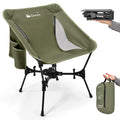 Khaki Ultralight Compact Foldable Camping Chair