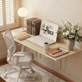 Space Saving Natural Wood Wall Fold Down Kitchen Table