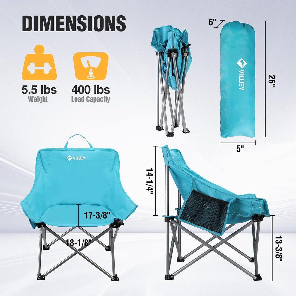 Lightweight Foldable Portable Outdoor Camping Chair