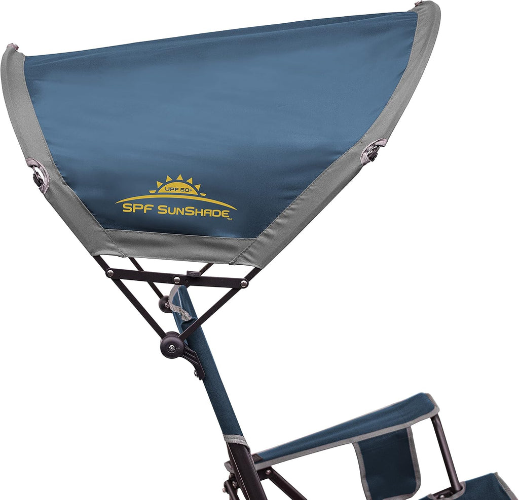 Canopy Sunshade Foldable Outdoor Rocking Chair